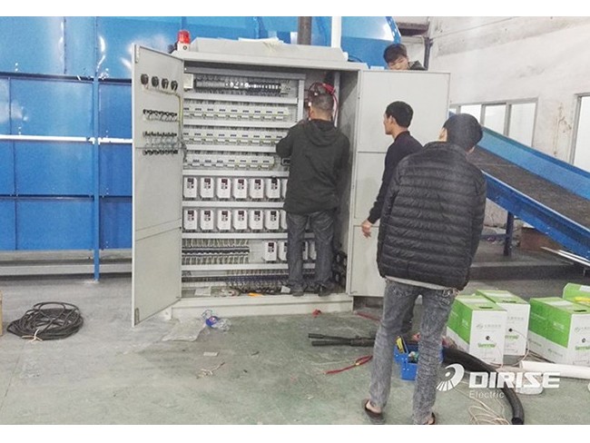 通用变频器厂家德瑞斯应用合作案例-分拣机